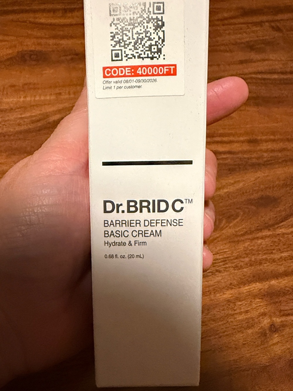 Barrier Defense Basic Cream Daily Moisturizer with Vitabrid C12